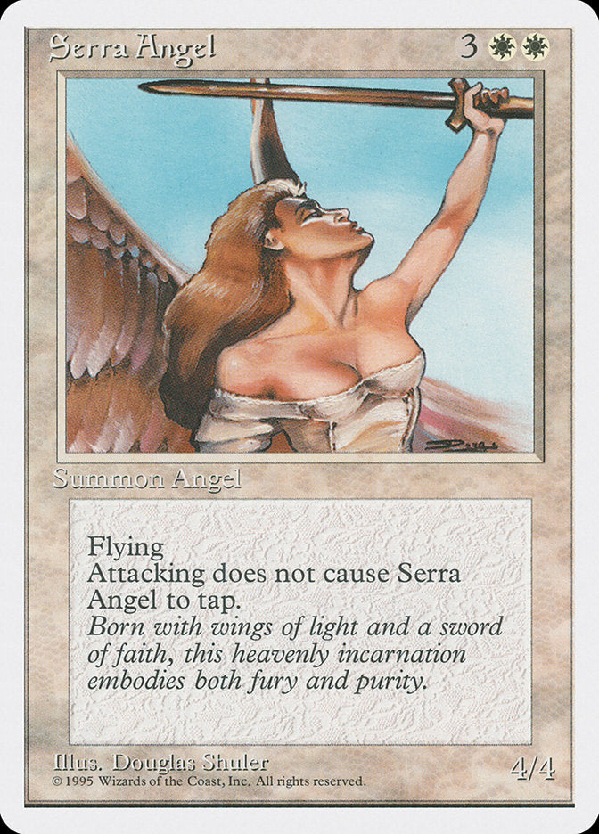 Serra Angel [Fourth Edition] | PLUS EV GAMES 