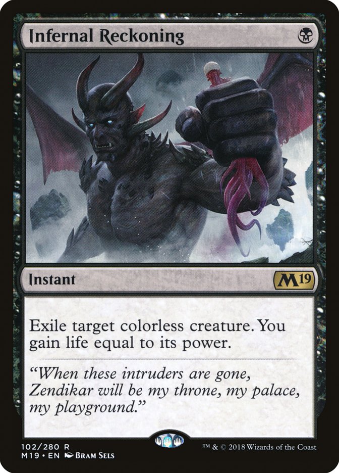 Infernal Reckoning [Core Set 2019] | PLUS EV GAMES 