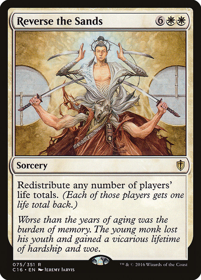 Reverse the Sands [Commander 2016] | PLUS EV GAMES 