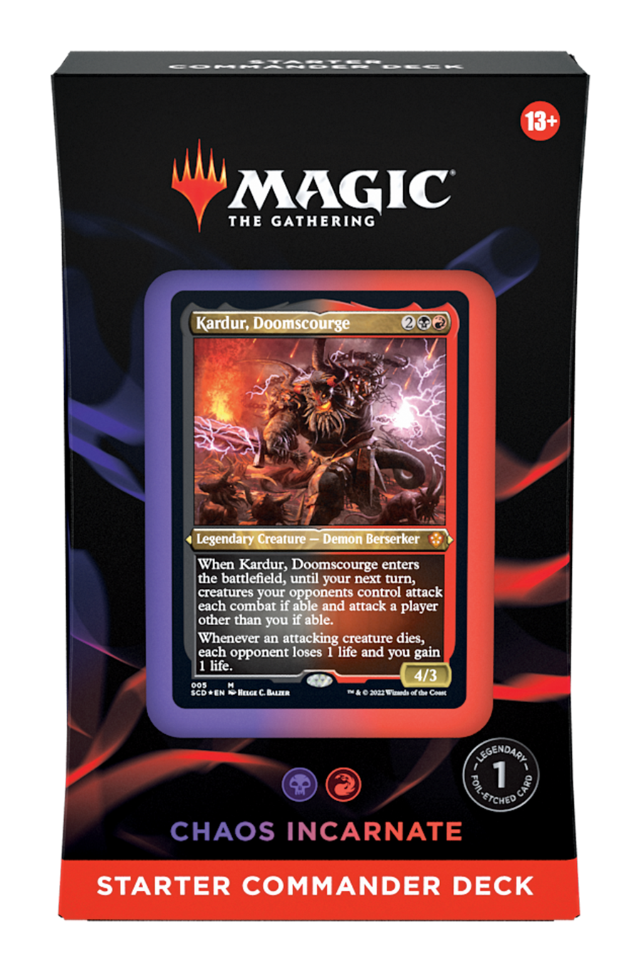 Starter Commander Deck (Chaos Incarnate) | PLUS EV GAMES 