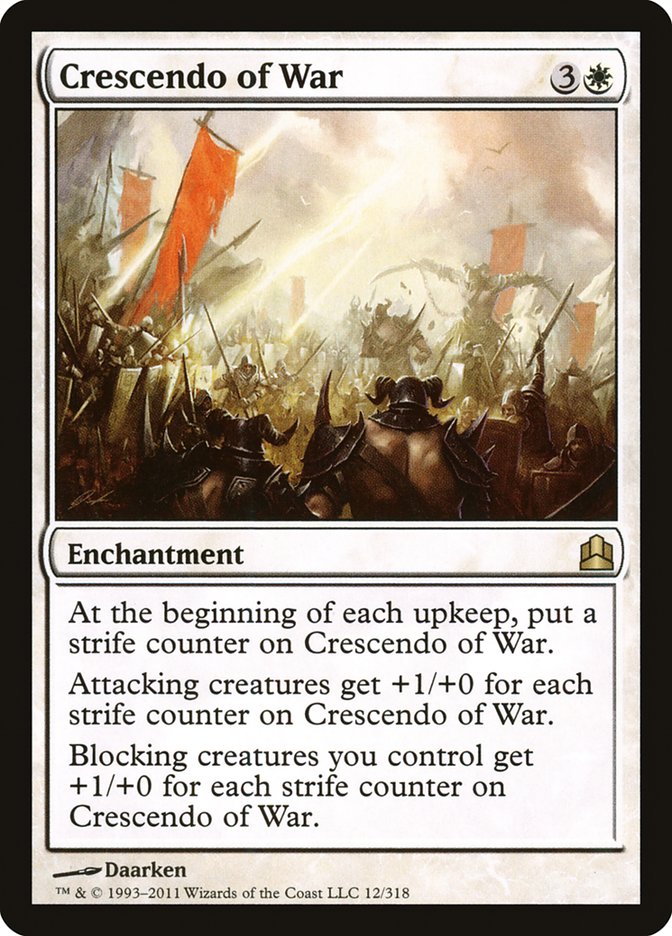 Crescendo of War [Commander 2011] | PLUS EV GAMES 