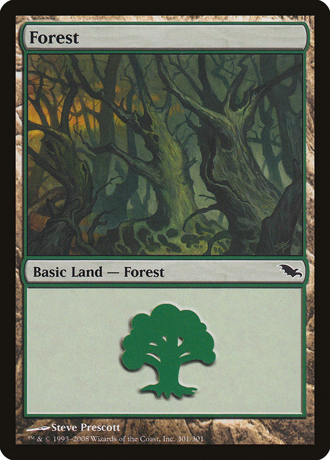 Forest (301) [Shadowmoor] | PLUS EV GAMES 