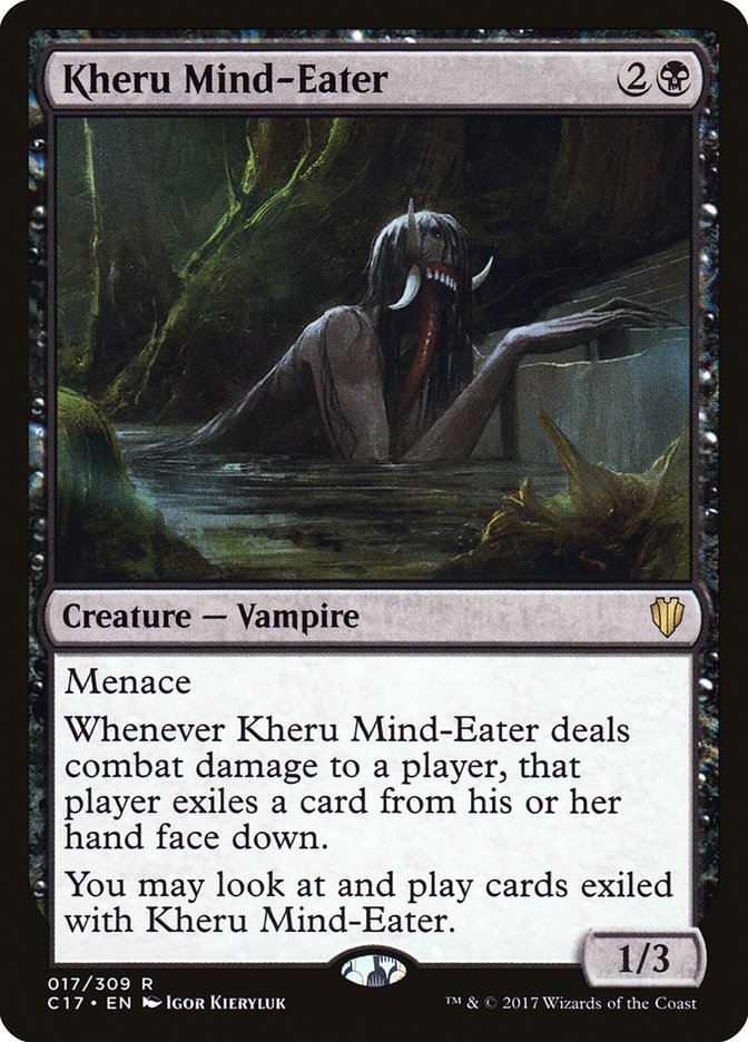 Kheru Mind-Eater [Commander 2017] | PLUS EV GAMES 