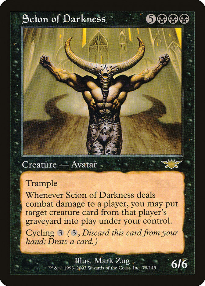 Scion of Darkness [Legions] | PLUS EV GAMES 
