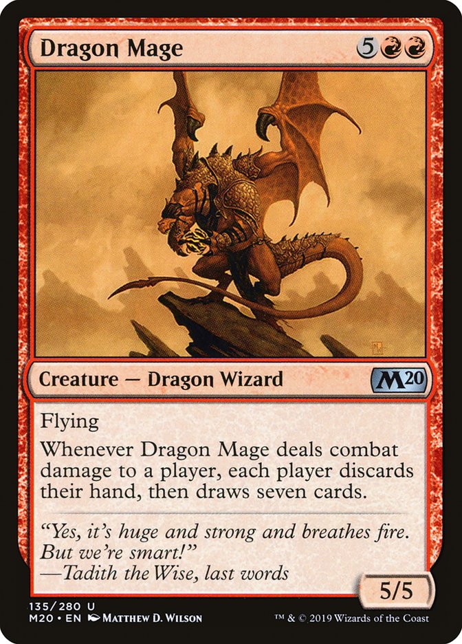 Dragon Mage [Core Set 2020] | PLUS EV GAMES 