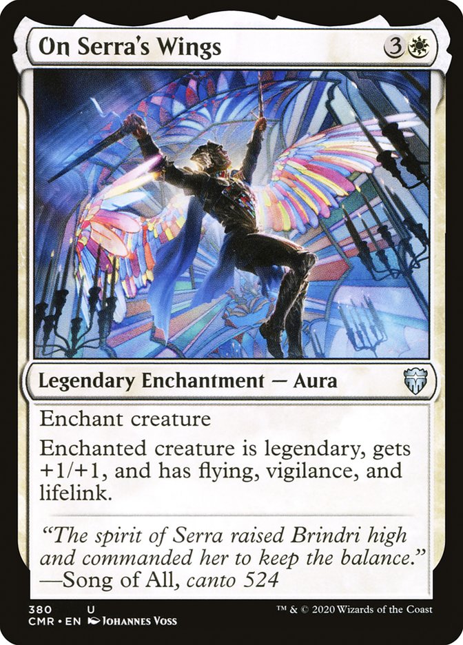 On Serra's Wings [Commander Legends Commander Deck] | PLUS EV GAMES 