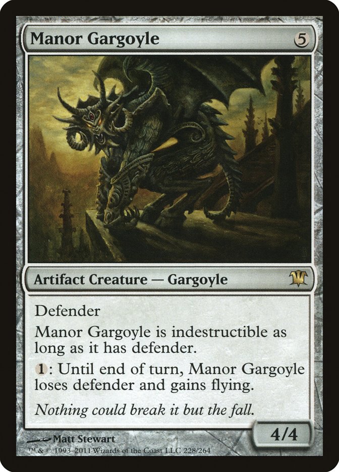 Manor Gargoyle [Innistrad] | PLUS EV GAMES 