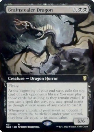 Brainstealer Dragon (Extended Art) [Commander Legends: Battle for Baldur's Gate] | PLUS EV GAMES 