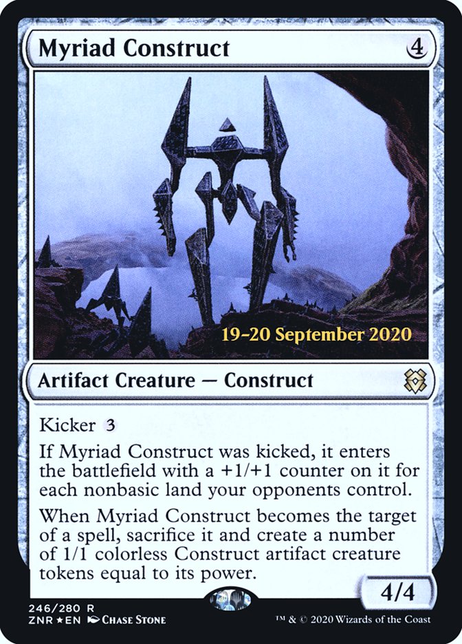 Myriad Construct  [Zendikar Rising Prerelease Promos] | PLUS EV GAMES 