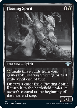 Fleeting Spirit [Innistrad: Double Feature] | PLUS EV GAMES 