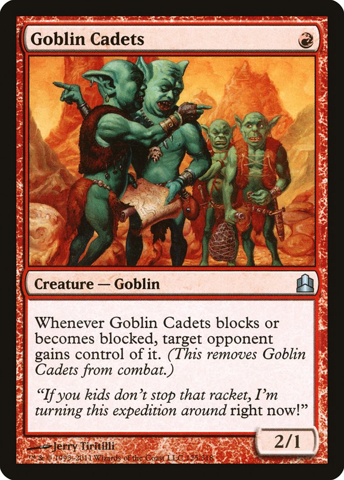 Goblin Cadets [Commander 2011] | PLUS EV GAMES 