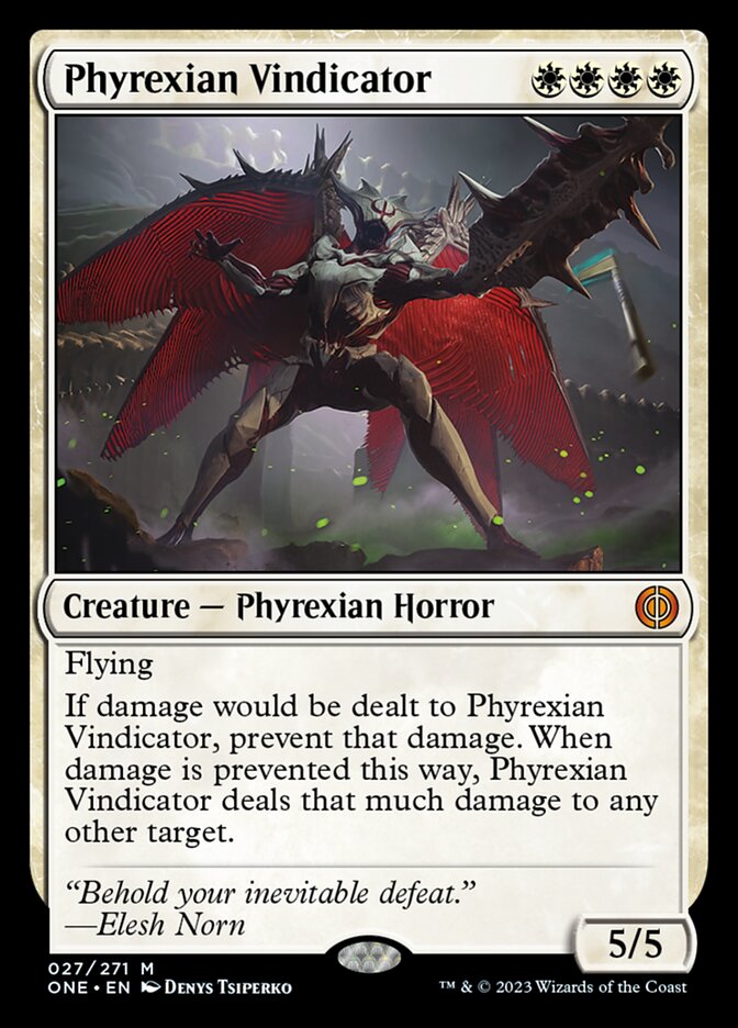 Phyrexian Vindicator [Phyrexia: All Will Be One] | PLUS EV GAMES 