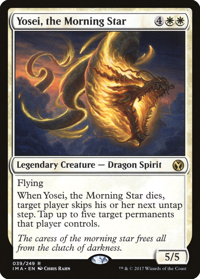 Yosei, the Morning Star [Iconic Masters] | PLUS EV GAMES 