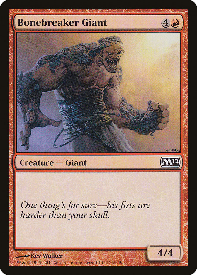 Bonebreaker Giant [Magic 2012] | PLUS EV GAMES 