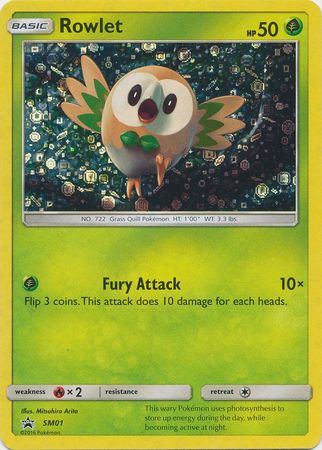 Rowlet (SM01) (General Mills Promo) [Sun & Moon: Black Star Promos] | PLUS EV GAMES 