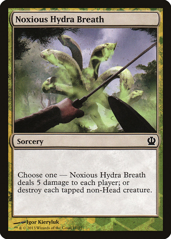 Noxious Hydra Breath [Theros Hero's Path] | PLUS EV GAMES 