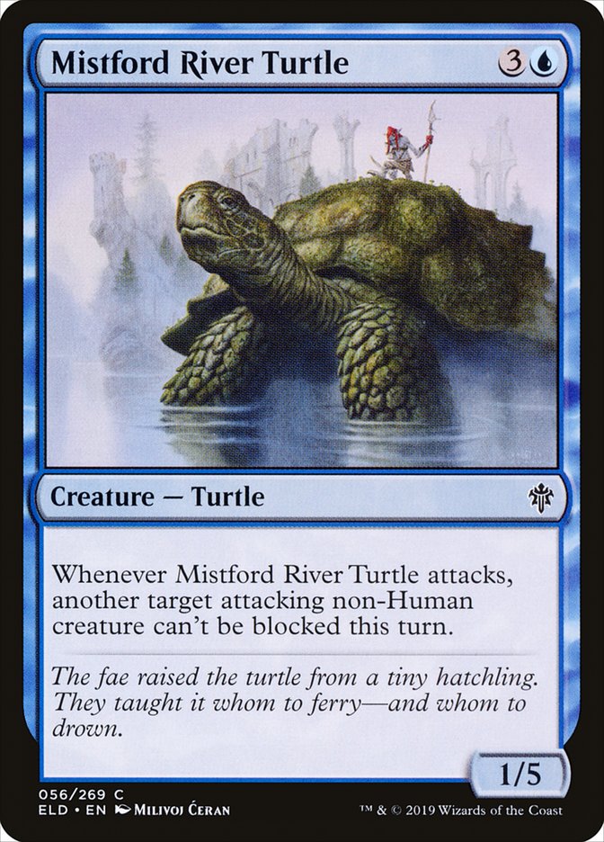 Mistford River Turtle [Throne of Eldraine] | PLUS EV GAMES 