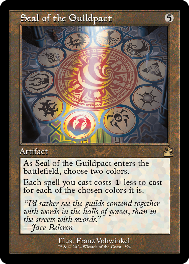 Seal of the Guildpact (Retro Frame) [Ravnica Remastered] | PLUS EV GAMES 