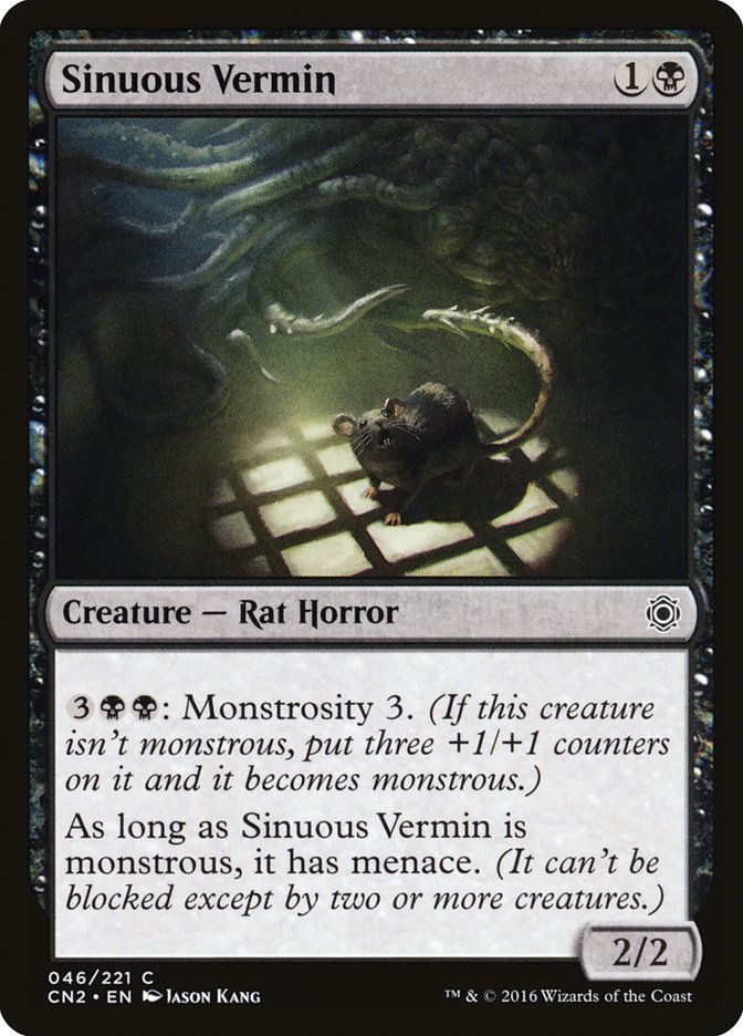 Sinuous Vermin [Conspiracy: Take the Crown] | PLUS EV GAMES 