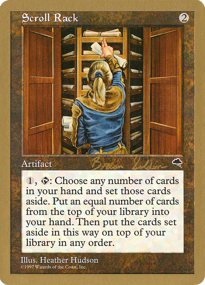 Scroll Rack (Brian Selden) [World Championship Decks 1998] | PLUS EV GAMES 