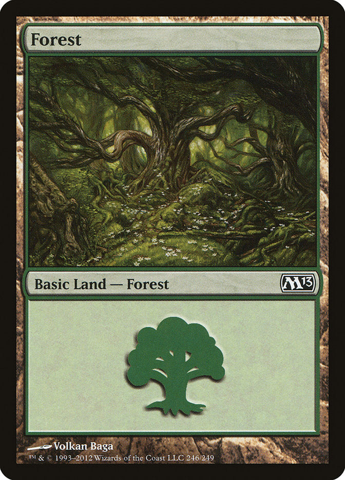 Forest (246) [Magic 2013] | PLUS EV GAMES 