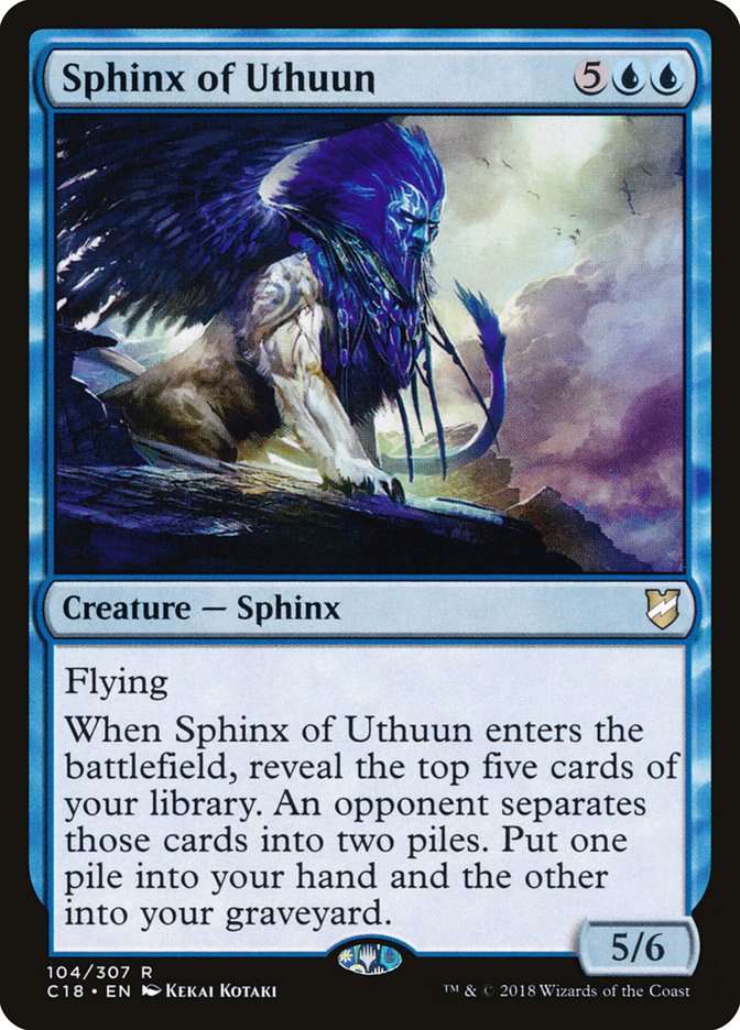 Sphinx of Uthuun [Commander 2018] | PLUS EV GAMES 