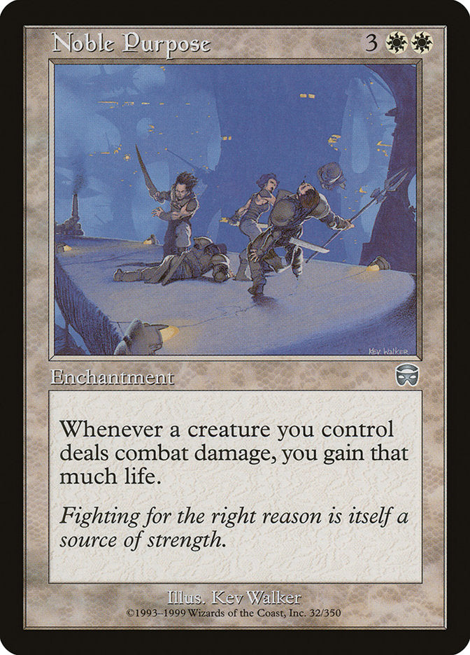 Noble Purpose [Mercadian Masques] | PLUS EV GAMES 