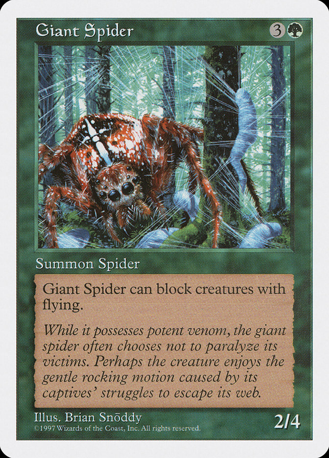 Giant Spider [Fifth Edition] | PLUS EV GAMES 