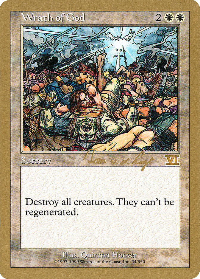 Wrath of God (Tom van de Logt) [World Championship Decks 2000] | PLUS EV GAMES 