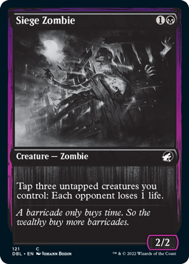 Siege Zombie [Innistrad: Double Feature] | PLUS EV GAMES 