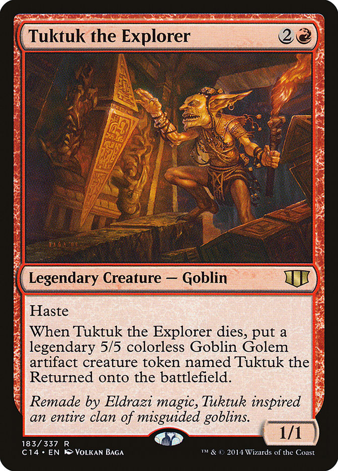 Tuktuk the Explorer [Commander 2014] | PLUS EV GAMES 