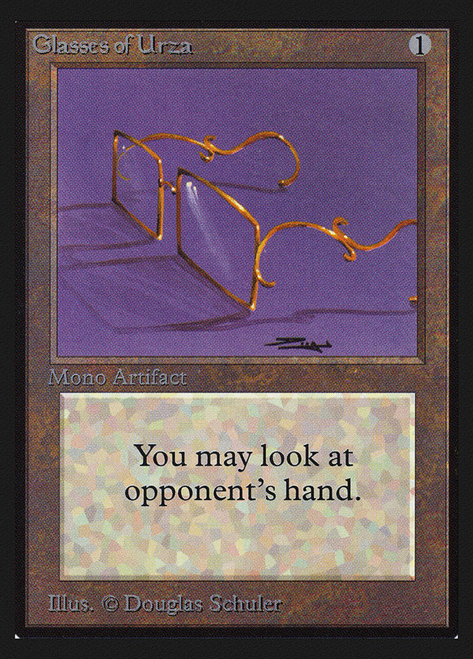 Glasses of Urza [International Collectors’ Edition] | PLUS EV GAMES 