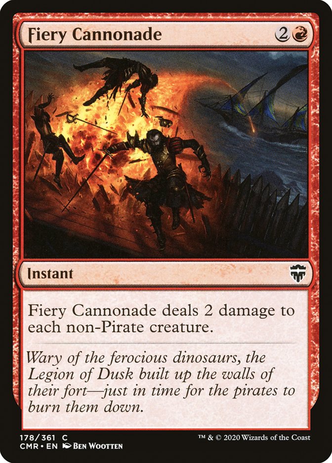 Fiery Cannonade [Commander Legends] | PLUS EV GAMES 