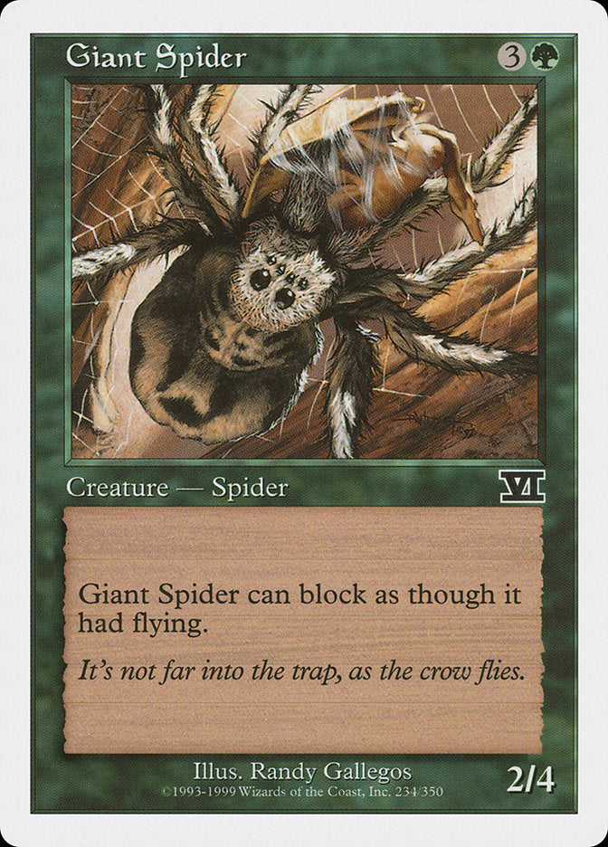 Giant Spider [Classic Sixth Edition] | PLUS EV GAMES 