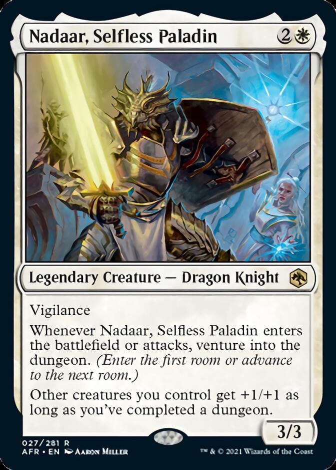 Nadaar, Selfless Paladin [Dungeons & Dragons: Adventures in the Forgotten Realms] | PLUS EV GAMES 