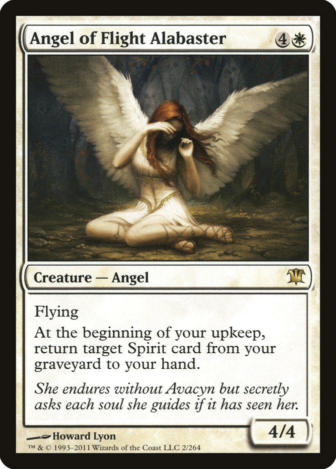 Angel of Flight Alabaster [Innistrad] | PLUS EV GAMES 