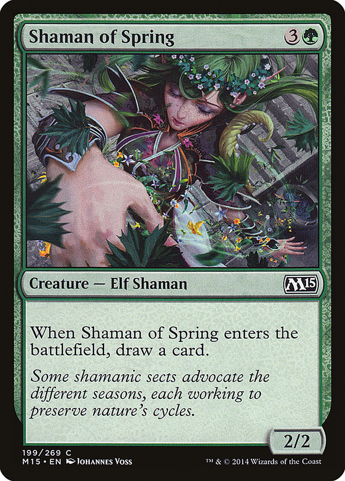 Shaman of Spring [Magic 2015] | PLUS EV GAMES 