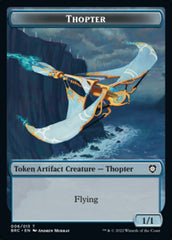 Copy // Thopter (006) Double-Sided Token [The Brothers' War Commander Tokens] | PLUS EV GAMES 