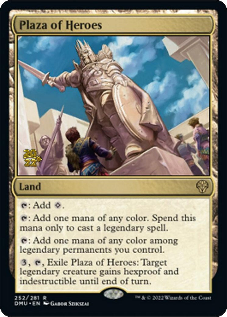 Plaza of Heroes [Dominaria United Prerelease Promos] | PLUS EV GAMES 