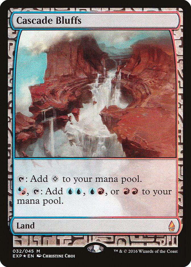 Cascade Bluffs [Zendikar Expeditions] | PLUS EV GAMES 