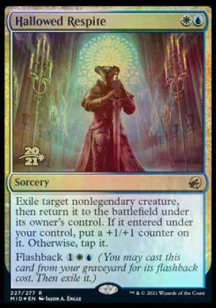 Hallowed Respite [Innistrad: Midnight Hunt Prerelease Promos] | PLUS EV GAMES 