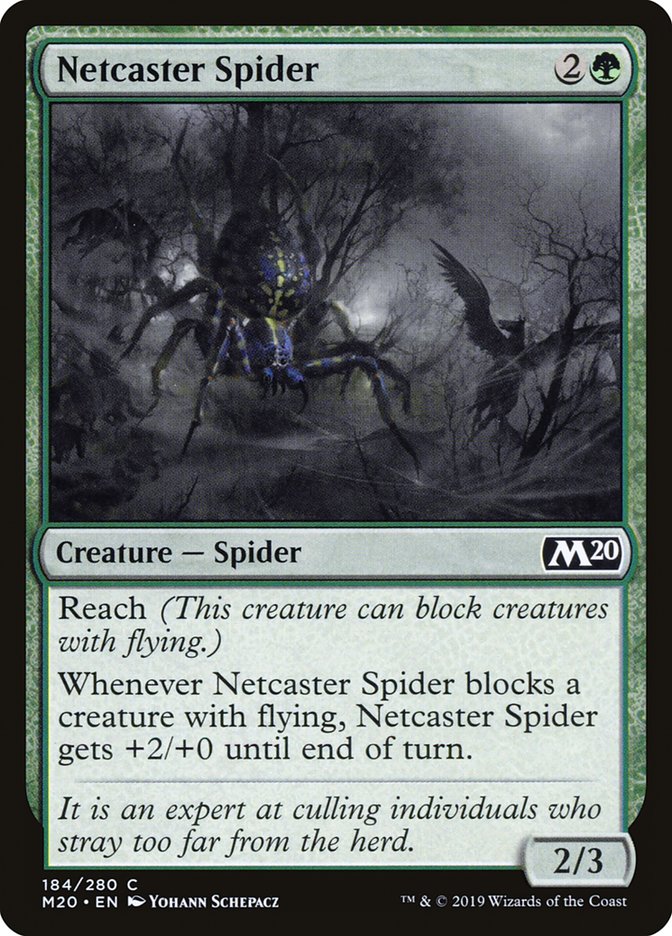 Netcaster Spider [Core Set 2020] | PLUS EV GAMES 