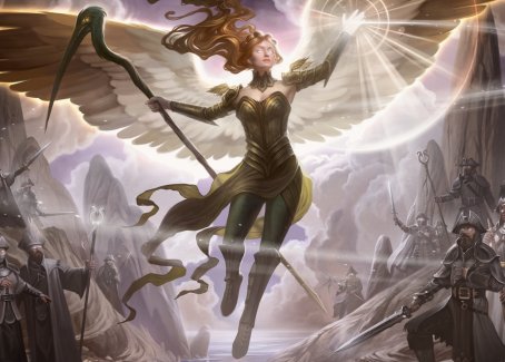 Sigarda's Splendor Art Card [Innistrad: Midnight Hunt Art Series] | PLUS EV GAMES 