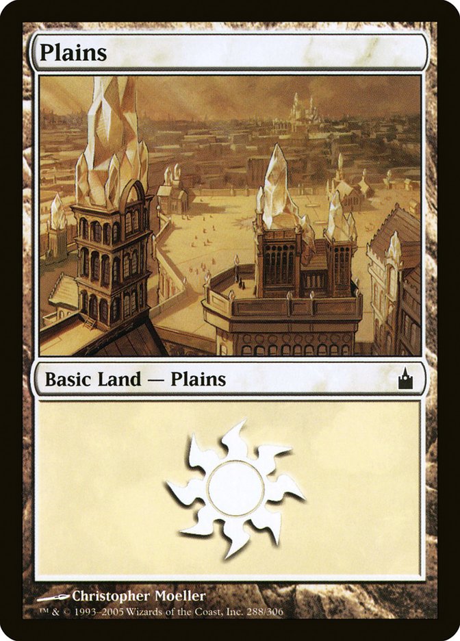 Plains (288) [Ravnica: City of Guilds] | PLUS EV GAMES 