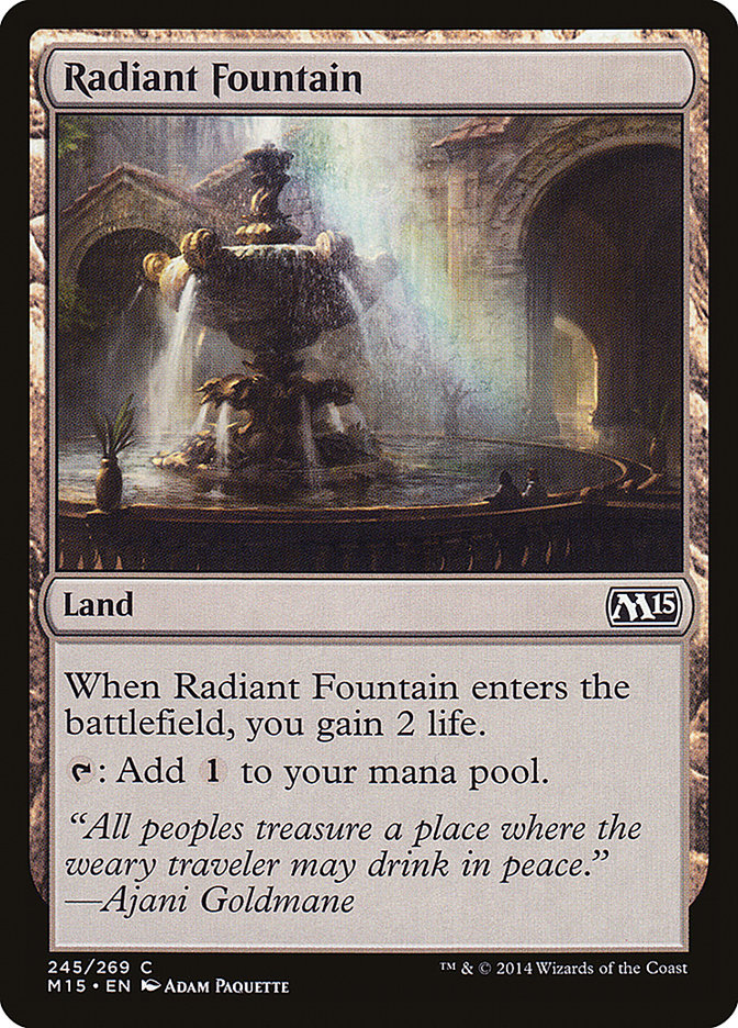Radiant Fountain [Magic 2015] | PLUS EV GAMES 