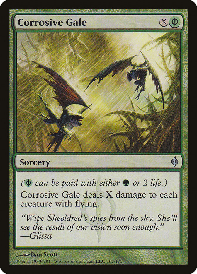 Corrosive Gale [New Phyrexia] | PLUS EV GAMES 