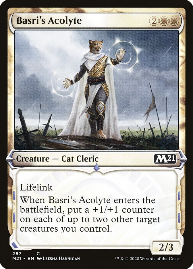 Basri's Acolyte (Showcase) [Core Set 2021] | PLUS EV GAMES 