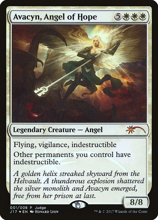 Avacyn, Angel of Hope [Judge Gift Cards 2017] | PLUS EV GAMES 