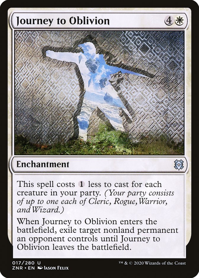 Journey to Oblivion [Zendikar Rising] | PLUS EV GAMES 