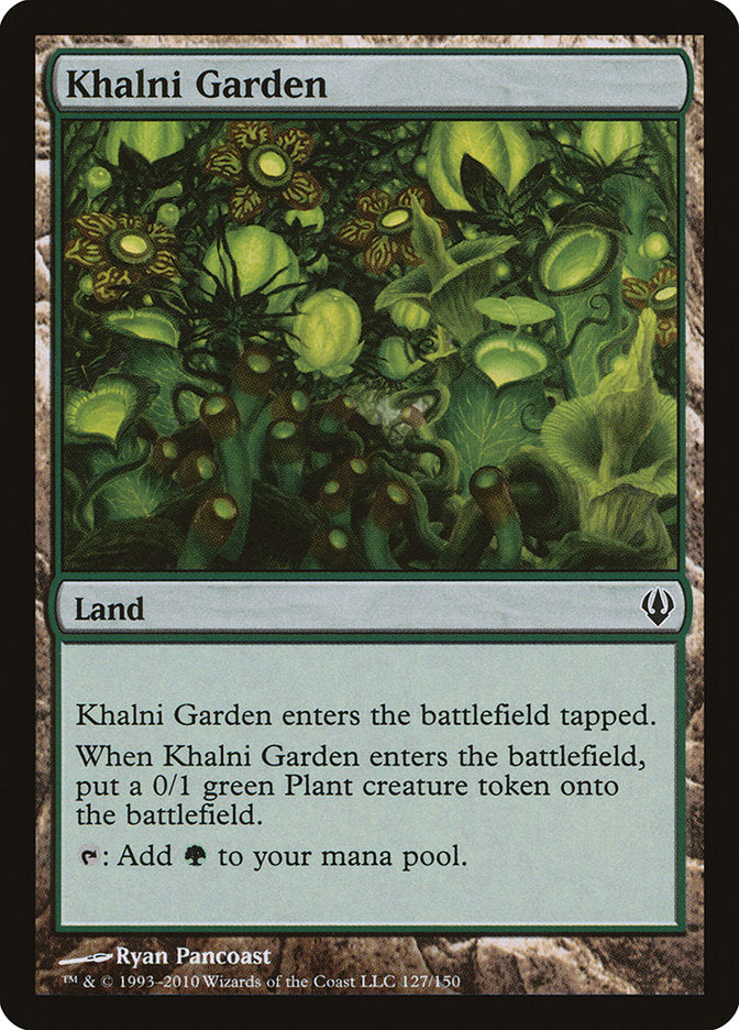 Khalni Garden [Archenemy] | PLUS EV GAMES 